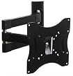 VideoSecu (1k9) LCD monitor flat panel TV wall mount bracket swivel for LG ultra slim TVs 26LH20