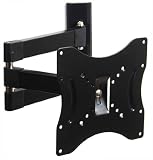 VideoSecu articulating tilting swivel single arm LCD Computer TV wall mount for Dynex® - 26 Class / 720p / 60Hz / LCD HDTV DX-26L150A11