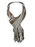 *** PROMOTION *** Echarpe homme laine ARC EN CIEL MARRON style PAUL SMITH rayée multicolore