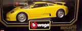 Burago 3045 1991 Bugatti EB 110 - Yellow - Diecast - 1:18 Scale