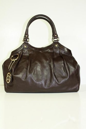 Gucci Handbags Brown Leather 211944