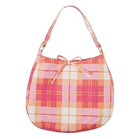 Xhilaration® Slouchy Hobo Bag - Pink Plaid
