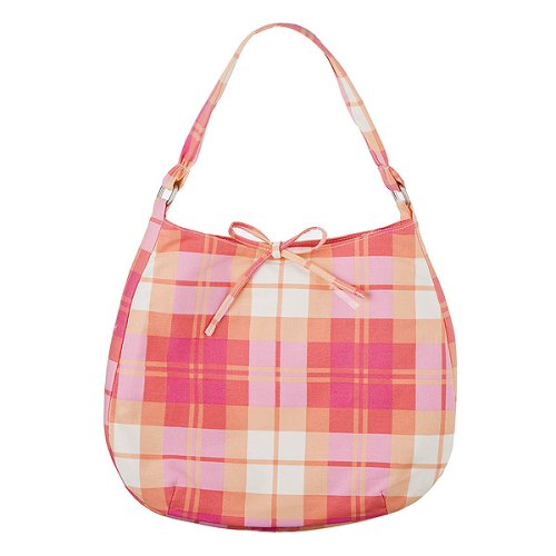 Xhilaration® Slouchy Hobo Bag - Pink Plaid