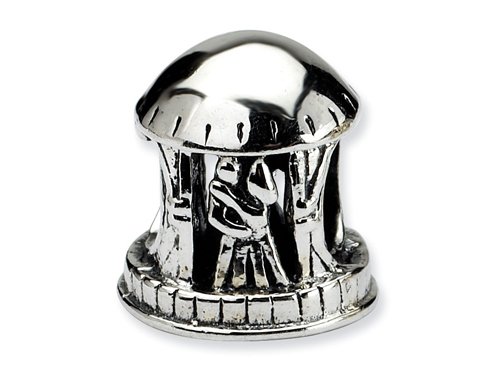 Reflections(tm) Sterling Silver Bride and Groom Bead / Charm