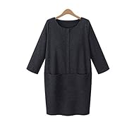 Sexy Fall Winter 3/4 Sleeves Long Sleeves Cotton/Polyester Evening Dress/Party Dress/Mini Dress 