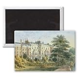 East front of Sir Robert Peel's House in.. - 3x2 inch Fridge Magnet - large magnetic button - Magnet