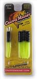 Leland's Lures Crappie Magnet Lures Color: Black/Chartreuse (87614)