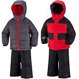 Columbia Sportswear Zoing Reversible Set, Intense Red, 12 Months