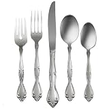 Oneida Satin Cantata 65-Piece Set, Service For 12