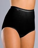 Womens Camille Black Ladies Shapewear 4 Pack Control Maxi Briefs Size 12-26 UK