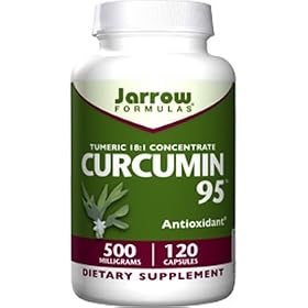 Curcumin 95 500 mg 120 Tablets Jarrow Formulas