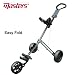 2011 Masters 3 Series 3 Wheel Pull/Push Golf Trolley/Cart Black Frame