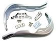 TMS White Universal Motocross Dirt Bike ATV MX BMX 7/8 Brush Hand Guard for Suzuki DR DRZ DS RM RMZ RM80 Yamaha WR 250 400 426 450 Kawasaki KX KLX KDX 85 125 250 450