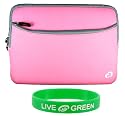 Samsung NC20-21GBK 12.1-Inch Laptop Sleeve Case - Dual-Pocket Pink