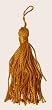 10 each -- 3 inch Gold Tassel