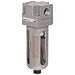 SMC AF Series Compressed Air Filter, Right to Left Flow, Removes Particulate, Polycarbonate Bowl with Bowl Guard, NPT