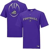 Nike Texas Christian Horned Frogs Purple Team Issue T-shirt
