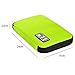 BAGSMART Electronic Organizer Travel Cable Organizer Portable Electronics Accessories Bag for Cords, USB, Green