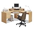 Transit Corner Computer Work Station By Bestar Furniture