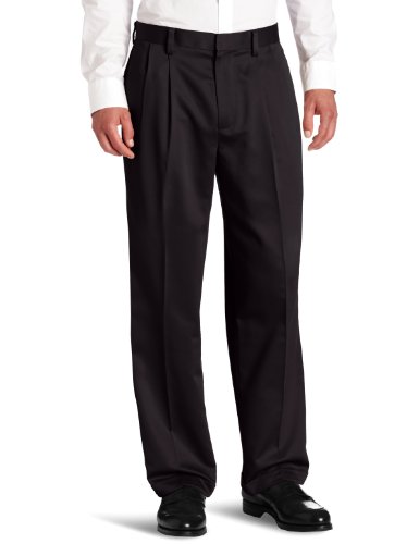  Dockers Men's Never-Iron Essential Relaxed Fit Pleated Cuffed Pant