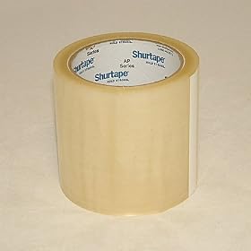Shurtape AP-015 Label Protection Tape: 4 in. x 72 yds. (Clear)