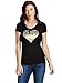 G by GUESS Women's Etta Heart Tee