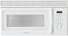 Frigidaire FMV157GS 1.5 cu. ft. Over-the-Range Microwave Oven with 1,000 Watts, 10 Power Levels, Glass Turntable and 300 CFM Venting System: White on White