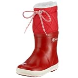 Aigle, Unisex - Kinder, 24538, gefuetterter Kinder Gummistiefel, rouge/blanc (rot/weiss)