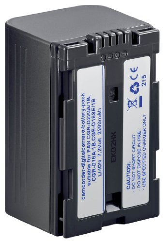 1aTTack.de 1aTTack Ersatzakku f&uuml;r Panasonic CGR-D220 (2200mAh) schwarz
