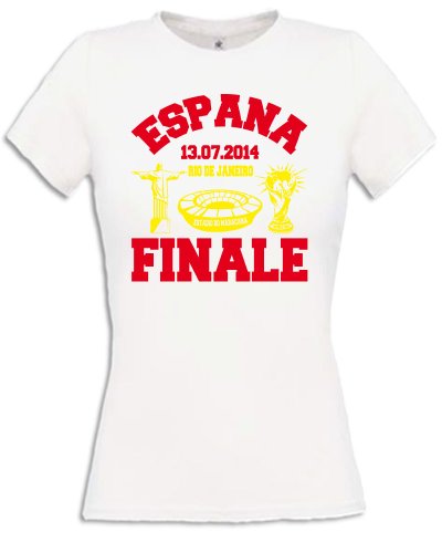 SPANIEN FAN SHIRT – RIO DE JANEIRO FINALE 13.07.2014 3354(F) Gr. XXL