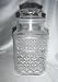 Vintage Clear Glass Anchor Hocking Wexford Canister Cookie Jar with Lid
