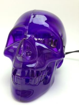 Skull Strobe FX Lighting Effect Portable Lamp with Speed Control (Purple)