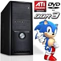 #4008 STROM SPAR Gaming / Multimedia COMPUTER | Quad-Core! AMD Athlon X4 631 4x2.6 GHz | 750 GB SATA II | 4GB DDR3 1333 | 1024 MB AMD Radeon HD 6450 DVI/HDMI/VGA | 22x DVD+-R/+-RW | GbLAN | + Gratis "Sonic Generations" PC-Spiel im Wert von 19,99 EUR