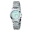 Gucci Womens Ya126504 G-timeless Diamond Marker White Mop Dial Watch by Gucci