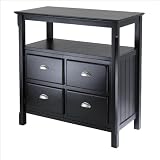 Winsome 20236 Timber Two Doors Buffet Table