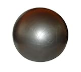 Gymnastikball Medizinball 85 cm mit Pumpe in Farbe silber - D&S Vertriebs GmbH