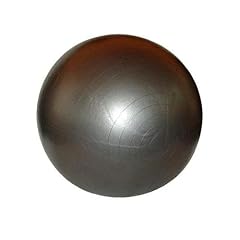 Gymnastikball Medizinball 85 cm mit Pumpe in Farbe silber