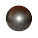 Gymnastikball Medizinball 85 cm mit Pumpe in Farbe silber