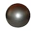 Gymnastikball 75 cm mit Pumpe Fintessball Sitzball in Farbe silber
