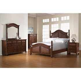 Broyhill Sunset Pointe Poster Bedroom Series Sunset Pointe Poster Bedroom Set in Sierra