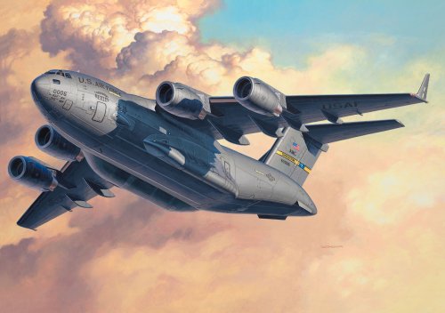 Imagen 2 de Revell Modellbausatz 04044 - C-17 Globemaster III en una escala de 1:144