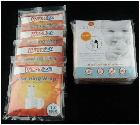 WarmZe 10133 Small Warming Wraps, 2 Packs of 4