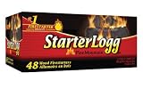 Jarden Firelog Division 41525-01002 Fire Starter Starterlogg, 12 packs of 4