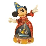 Disney Traditions by Jim Shore 4013249 Sorcerer Mickey Mouse Lighted Musical Figurine 10-1/4-Inch