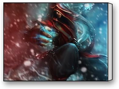 Funnyone Custom Modern Wall Art Decoration for Home Lee Sin League Of Legends Canvas Prints