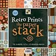 DCWV 72-Sheet Paper Cardstock Pad - Retro (12")