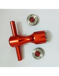 Sports: 2pcs 40g Custom Weights + Wrench for Titleist Scotty Cameron California My Girl Golo Newport / 2 x 40g Custom Weights And Wrench for Titleist Scotty Cameron Putters Red Paint - Repairparts1998