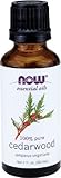 NOW Foods Cedarwood Oil, 1 ounce (Pack of 2)