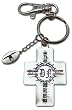 Death Note: Metal Key Chain - Cross & Ryuk Charm (Keychain)
