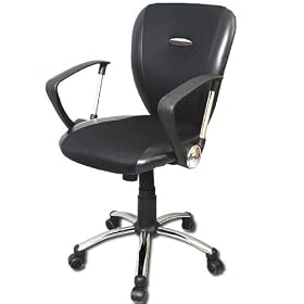 Lockwood Mesh Fabric Executive Office Chair w  Chrome Base and Gas Lift and Tilt w  Lumbar Support by The Green Group